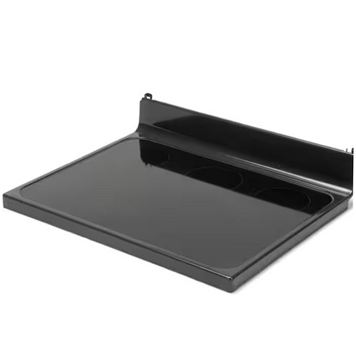 GE Range /Oven Glass Cooktop (Black) - WB62X25972, Replaces: WB62X20857