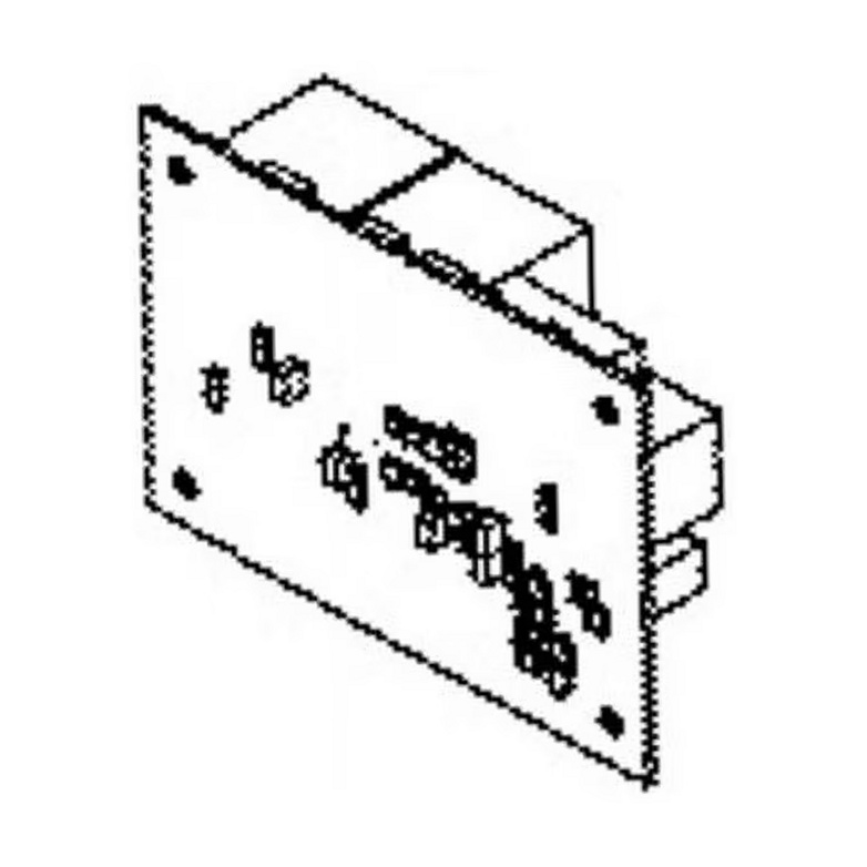 GE Range /Oven Relay Board Daughter - WB27X25594, Replaces: WB27T11326