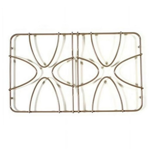 GE Range /Oven Burner Grate Kit (Satin Black) - WB31X28386, Replaces: WB31T10049