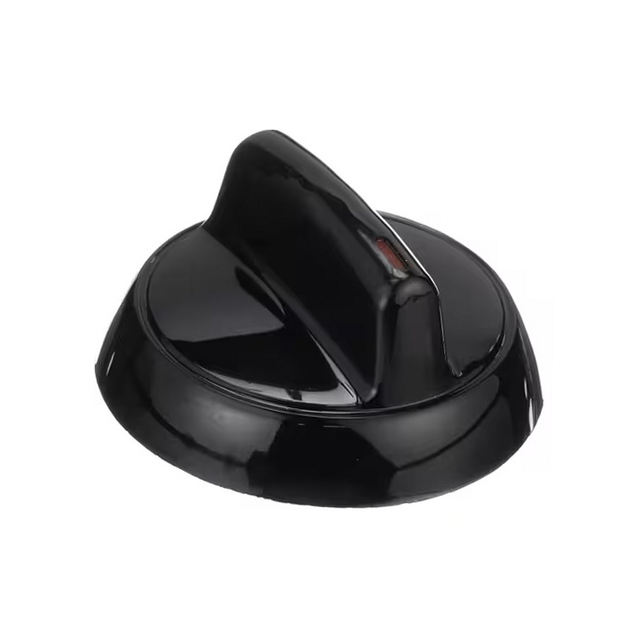 Whirlpool Range /Oven Burner Knob (Black) - WP98006100, Replaces: 98006100