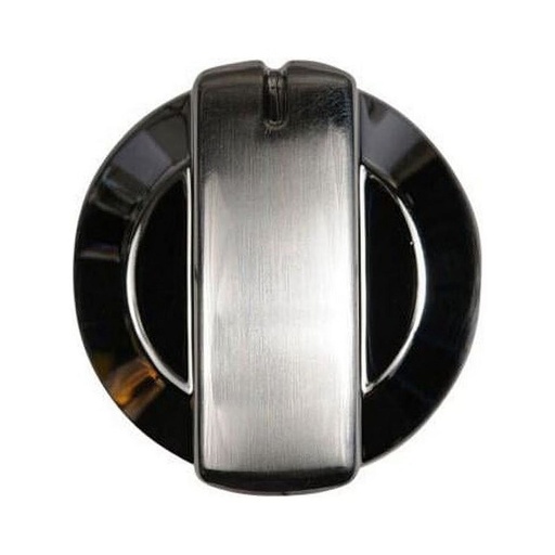 Whirlpool Range /Oven Knob (Stainless) - W11544664, Replaces: W10880076
