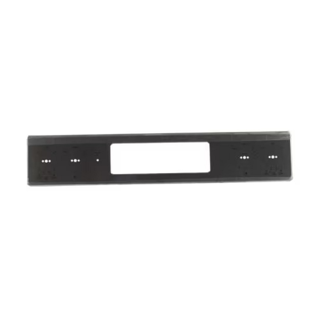 GE Range /Oven Control Panel Overlay (Stainless) - WB07X33620, Replaces: WB07X29073