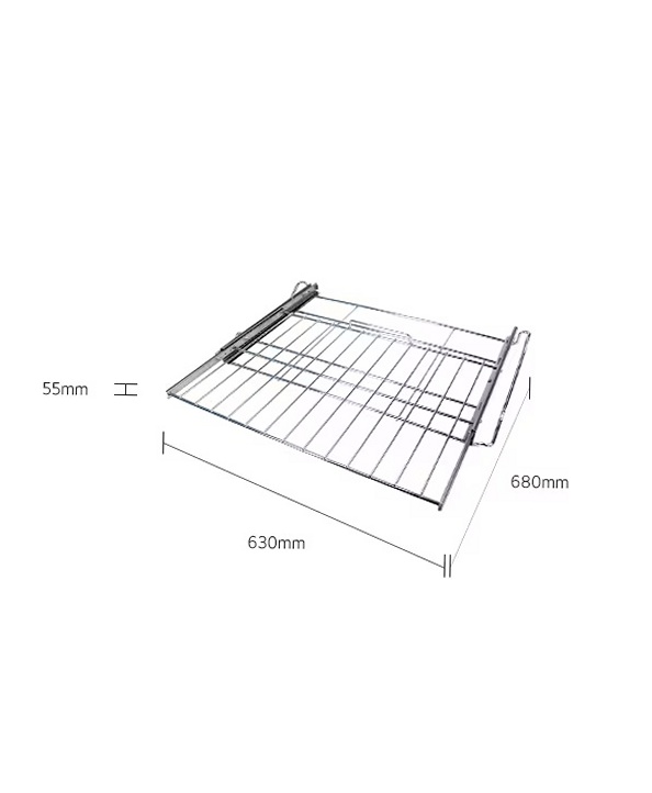 LG Range /Oven Shelf/Rack Assembly - AHT74173805, Replaces: AHT74173801