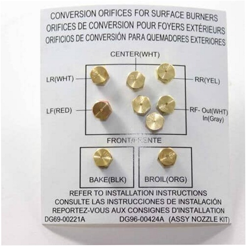 Samsung Range /Oven LP Conversion Kit - DG96-00424A