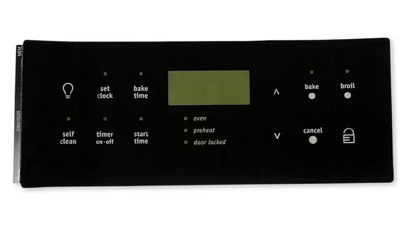 Frigidaire Range /Oven Overlay (Black) - 316419339, Replaces: 316419300