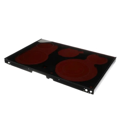 GE Range /Oven Main Glass Cooktop - WB62X42430, Replaces: WB62X29068