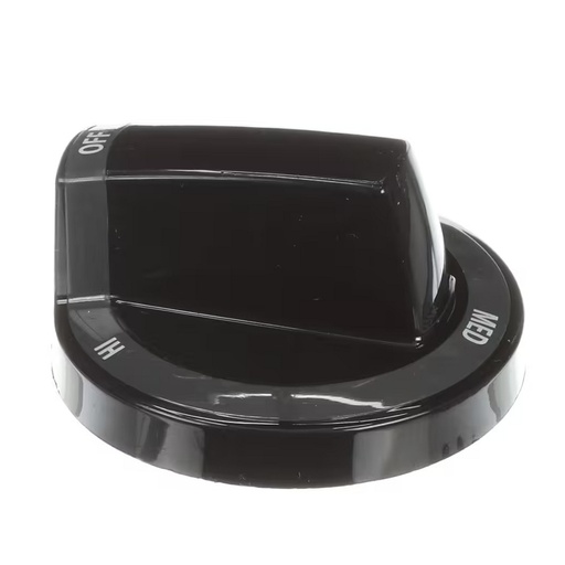 Whirlpool Range /Oven Knob (Black) - WP7737P414-60, Replaces: 7737P414-60