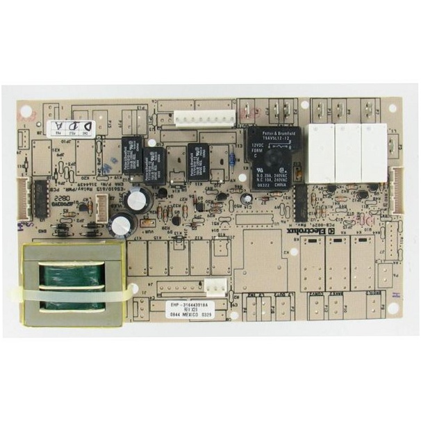 Frigidaire Range /Oven Relay Board - 316443918, Replaces: 7316443918