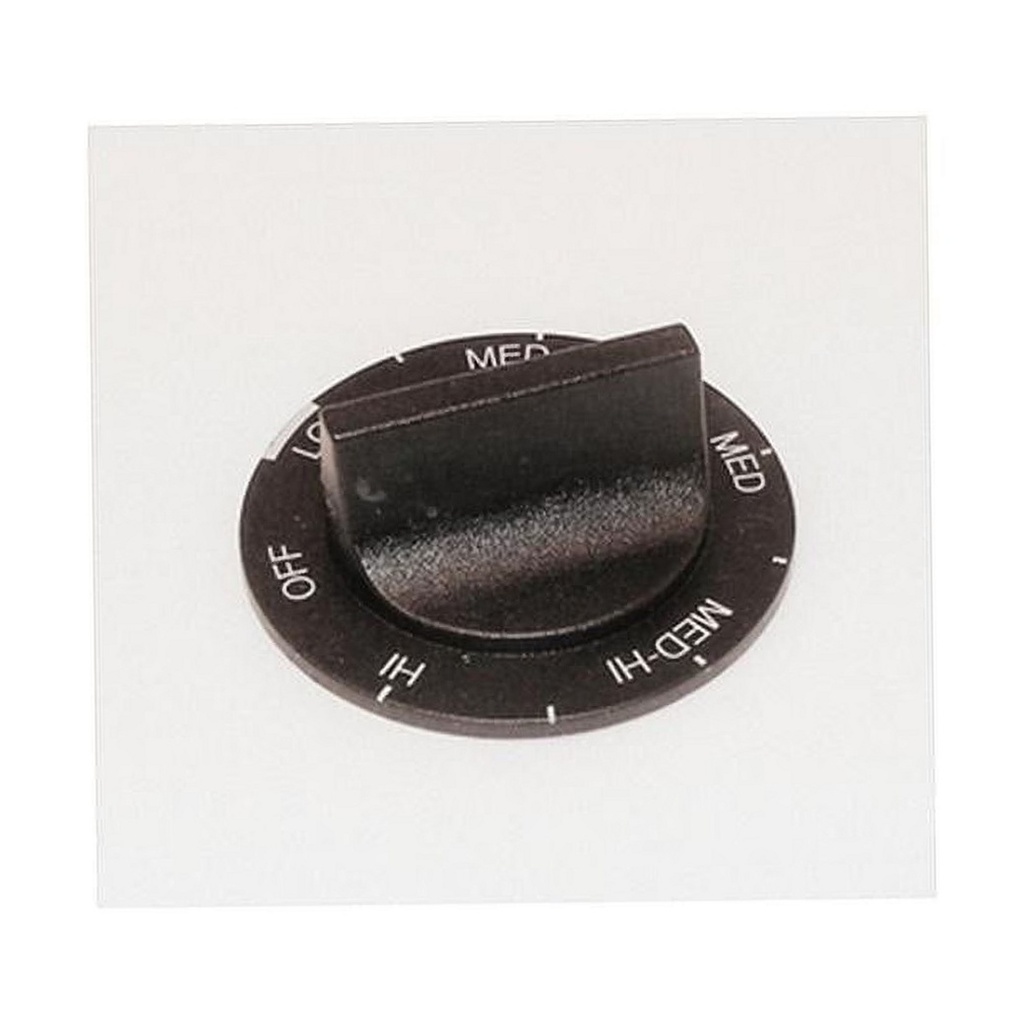 Whirlpool Range /Oven Burner Control Knob (Black) - WP3149983, Replaces: 3149982