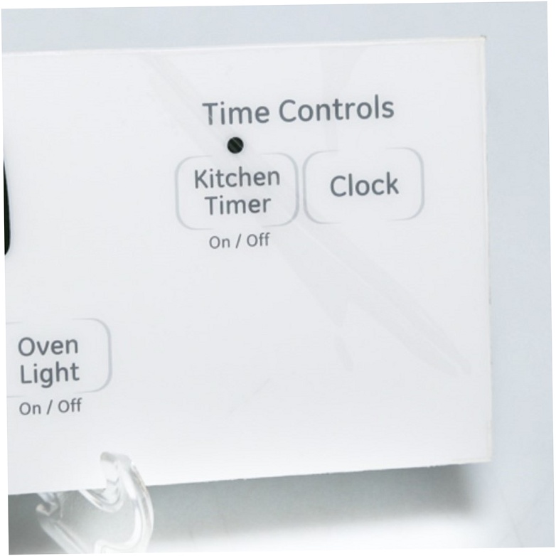 GE Range /Oven Overlay (White) - WB27K10413, Replaces: WB27K10263