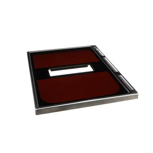 Whirlpool Range Glass Cooktop (Stainless) - W10813359, Replaces: W10669572