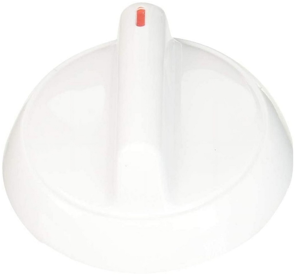 Whirlpool Range /Oven Thermostat Knob (White) - WP98008321, Replaces: 98008321