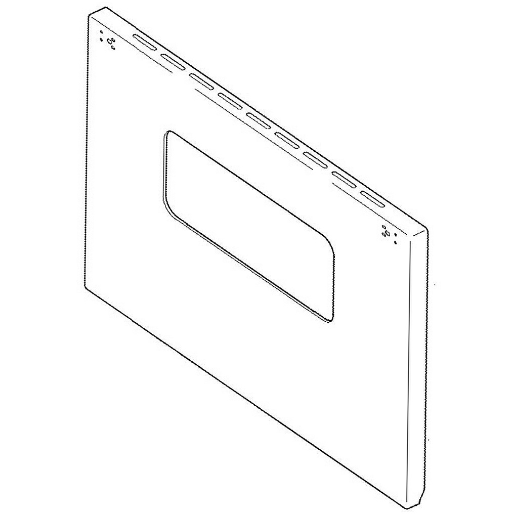 GE Range /Oven Door Panel - WB56X21232
