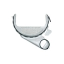 GE Dryer Lint Chute - WE14X25080, Replaces: WW02F00592