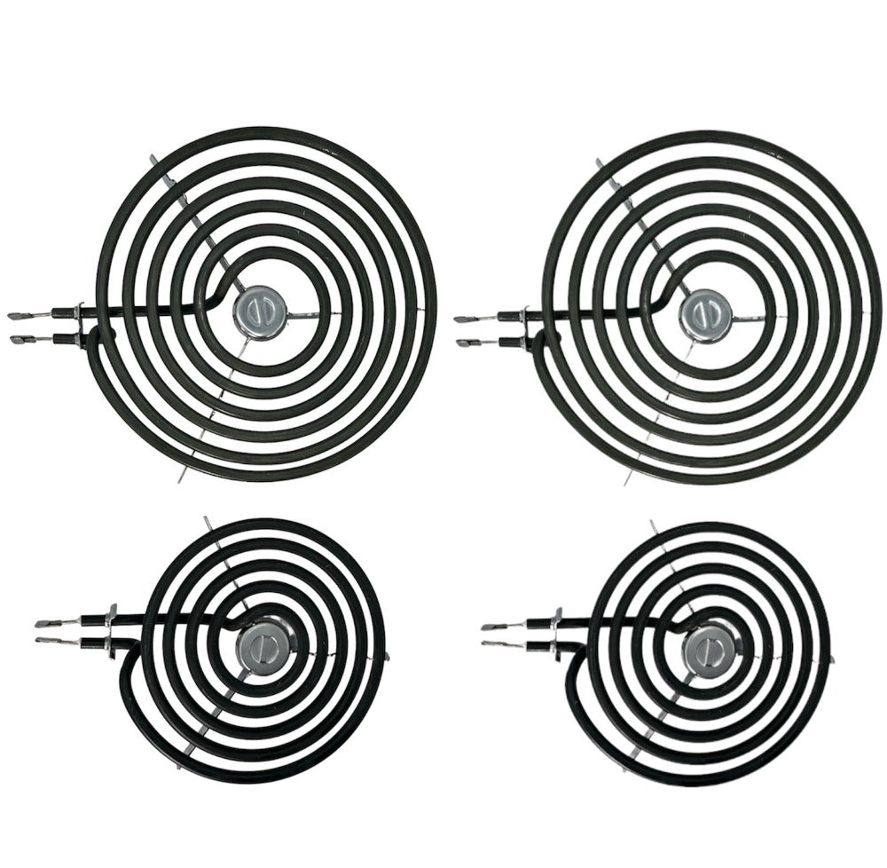 Whirlpool Range Coil Surface Element 4 Pack - W11371990, Replaces: W11199519
