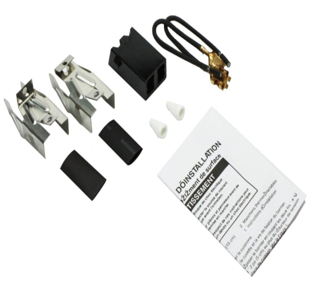 Whirlpool Range Surface Element Receptacle Kit OEM - 330031, Replaces: 0009336