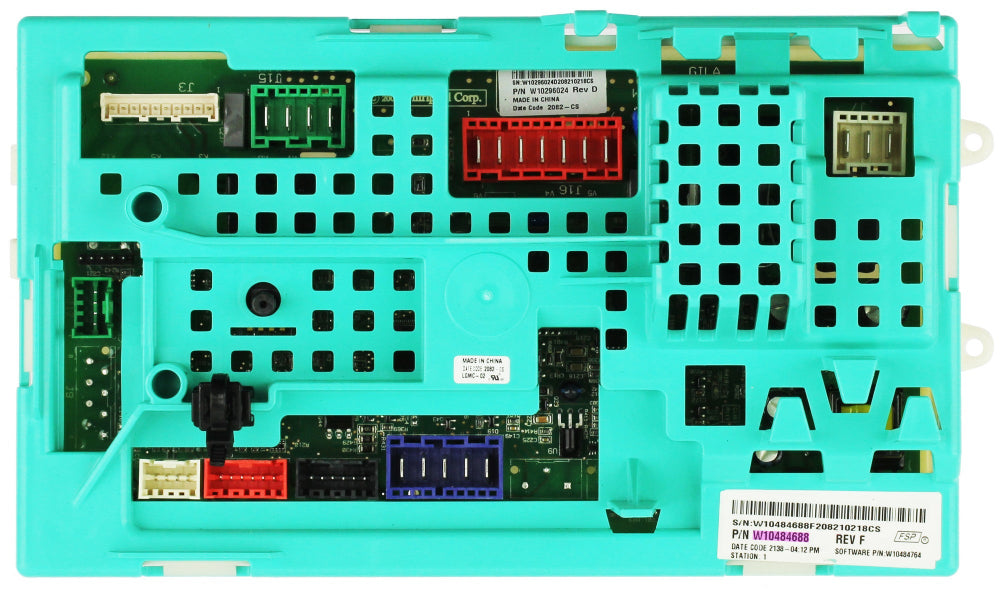 Whirlpool Washer Control Board - W10484688