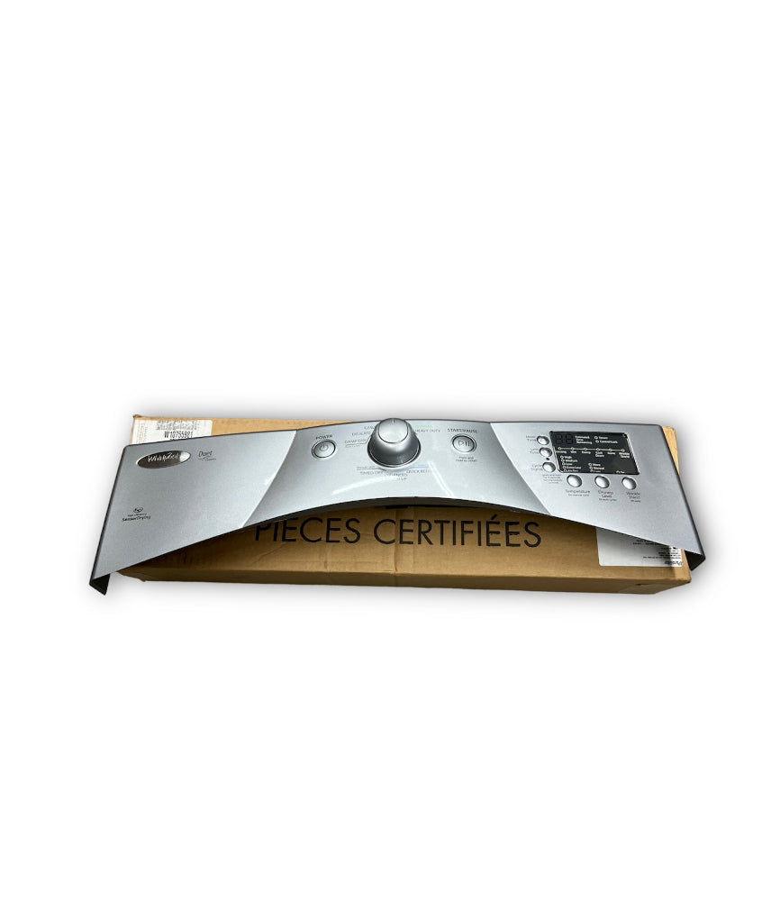 Whirlpool Washer Control Panel - W10755981