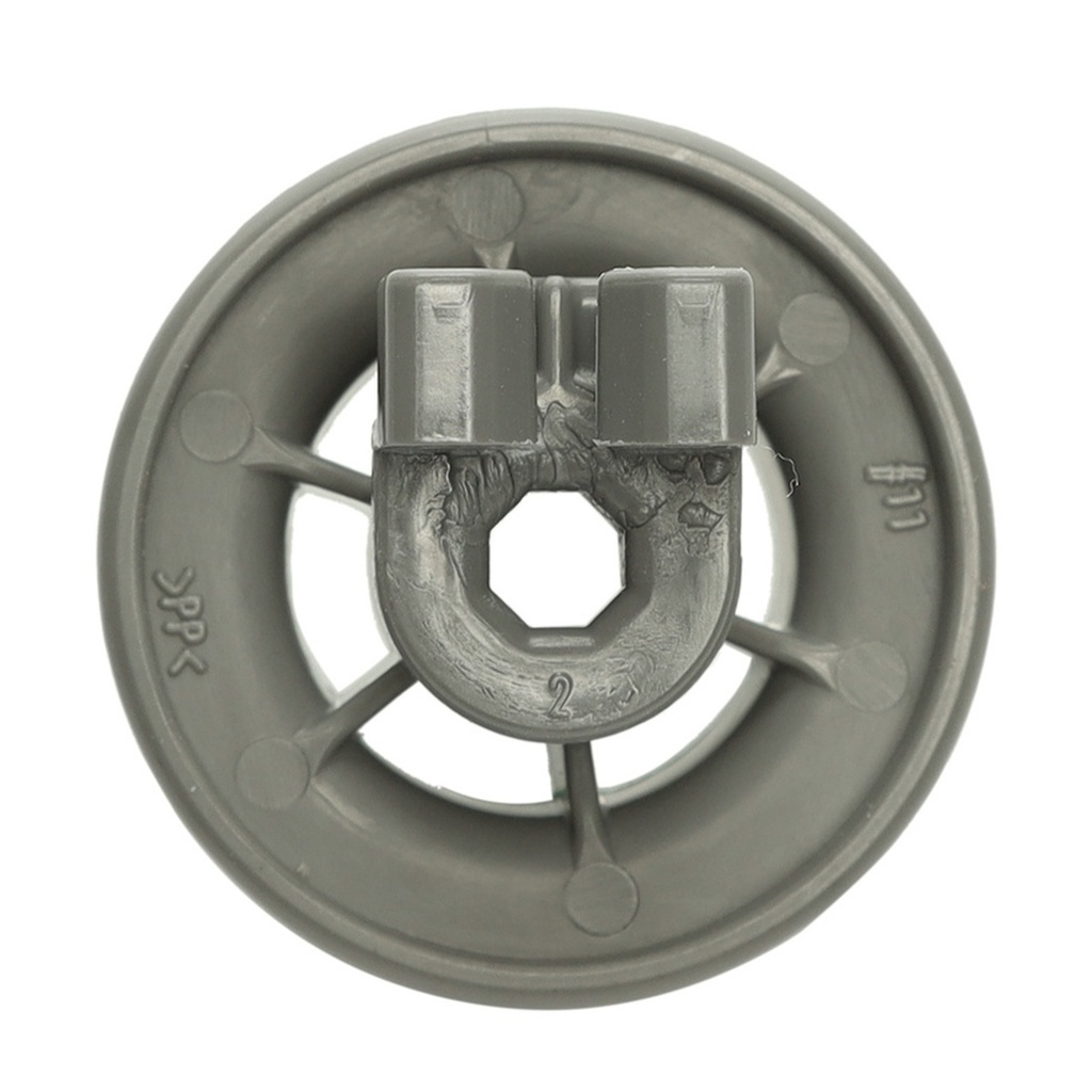 LG Dishwasher Dishrack Roller & Axle - 4581DD3003B, Replaces: 4580DD4001A