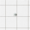 Whirlpool Dryer Timer Dial Skirt (White) - WP33001621, Replaces: 33001621