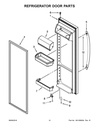 Whirlpool Dryer Lint Screen Door - W11156832, Replaces: W10219016
