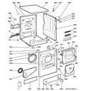 Whirlpool Microwave Door & Interface Assembly - W11186019