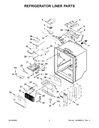 Whirlpool Microwave Door Assembly, White - W11210026