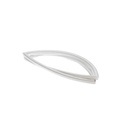 GE Range Hood Microwave Range Hood Aluminum Grease Filter, 5-7/8" x 13-3/8" x 3/32" - WG02F00523