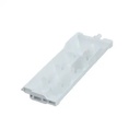 GE Range /Oven Range Outer Oven Door Panel & Glass, White - WS01L07858