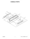 GE Range /Oven Range Panel Bumper - WS01A02446