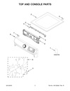 Whirlpool Refrigerator French Door Gasket (Gray) - W10830274, Replaces: W10294127