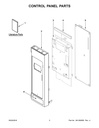 Whirlpool Refrigerator Door Mullion Rail (Gray) - W11177238, Replaces: 12732508AP