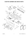 Whirlpool Microwave Button Hole Plug - WP67001130, Replaces: 4344535