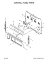 Whirlpool Refrigerator Refrigerator Freezer Door, Stainless Steel - W10910835