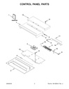 Whirlpool Refrigerator Drawer Slide Rail End Cap Kit - W11197396, Replaces: 13047701