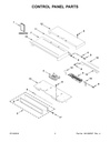 Frigidaire Refrigerator Rear Shelf Trim - 240561502, Replaces: 240357804