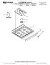 Whirlpool Refrigerator Pantry Endcap (Left Side) - WP12656105, Replaces: 8171058