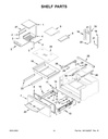 Whirlpool Refrigerator Door Shelf End Cap - WP849996, Replaces: 1020