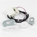 Whirlpool Freezer Door Gasket (White) - WP4357142, Replaces: 4356931