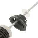 Samsung Refrigerator French Assembly - DA97-06417Q, Replaces: DA97-06417J