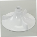Whirlpool Refrigerator Refrigerator Hinge Cover, White - W10465764