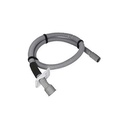 Whirlpool Refrigerator Freezer Door Handle (Stainless) - WPW10138763, Replaces: 67006393
