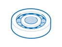 Whirlpool Refrigerator Door Thimble - WP2314293, Replaces: 2314293