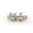 Whirlpool Washer Hinge (Left Side) - W11551369, Replaces: W11128305