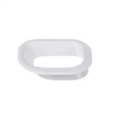 Whirlpool Refrigerator Freezer Door Gasket (Gray) - W10571967, Replaces: 12683820AP