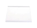 Samsung Refrigerator Freezer Door (Stainless) - DA82-01395D, Replaces: DA82-01262A