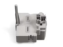 GE Refrigerator Ice Bucket & Auger - WR29X43991, Replaces: WR01L14502