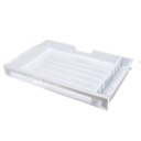 Samsung Refrigerator Drawer Slide Rail (Lower Right) - DA97-10595D, Replaces: DA97-10595B