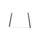 Samsung Refrigerator Handle End Cap - Right Side (Gray) - DA67-02056A