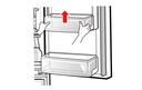 GE Refrigerator Door Handle (Silver) - WR12X11020